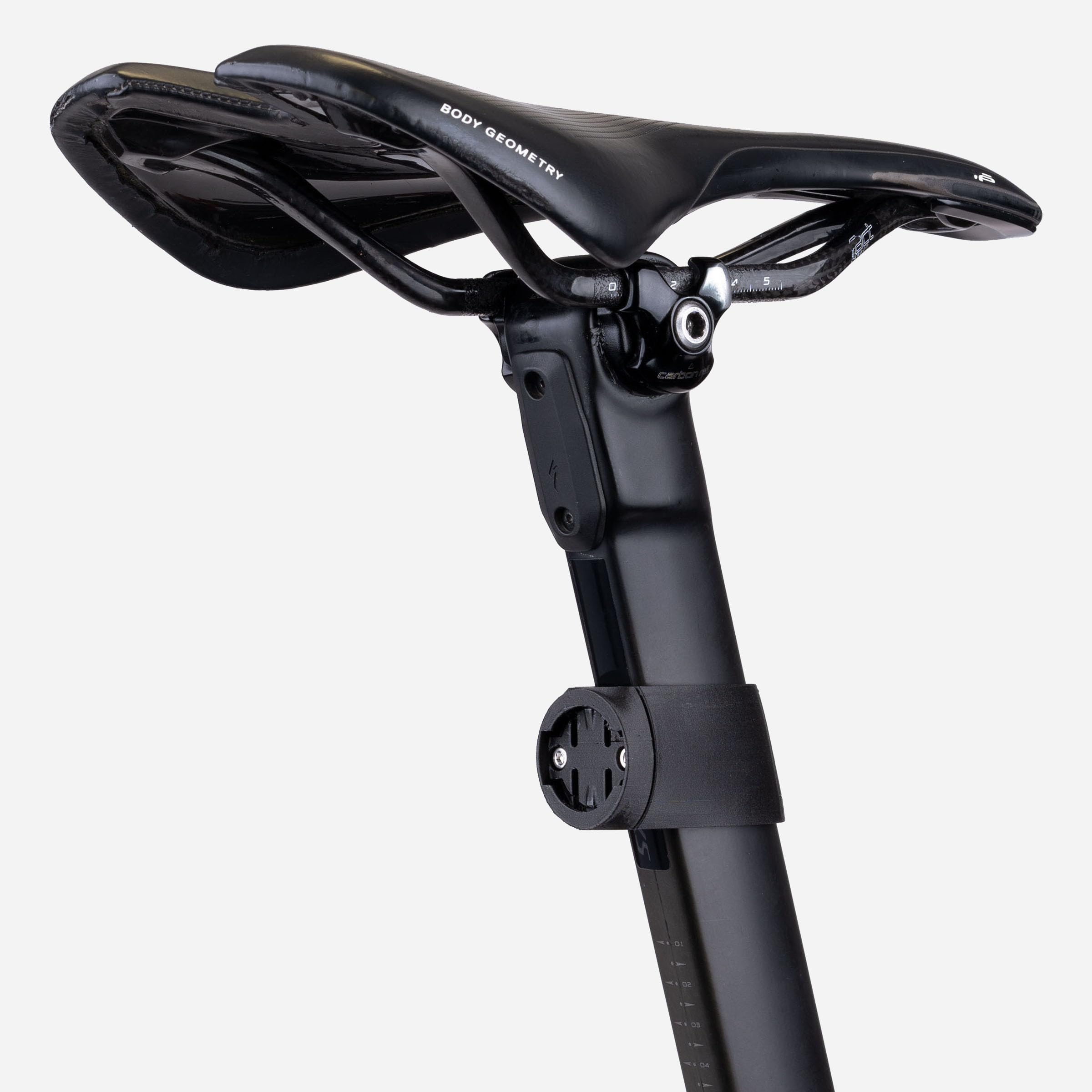 Support pour Tige de Selle – pour Traceur GPS – Accessoires Vélo – VTT – Tige de Selle Garmin Varia 515, Compatible avec Specialized Tarmac SL7, Fixation par Pince