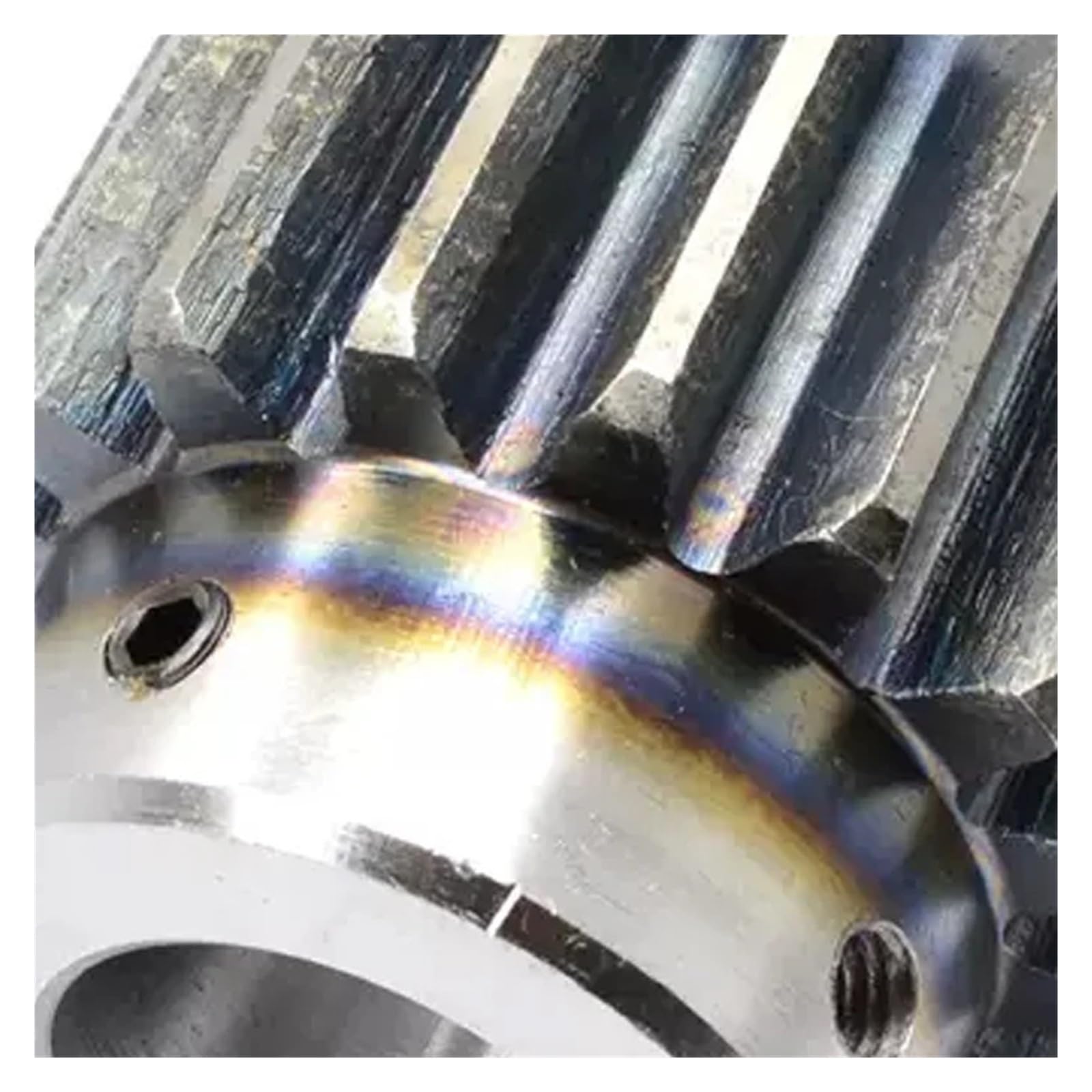 Engranaje cónico Engranaje recto | 1 piñón de engranaje recto 17 T Mod 1,5 M de diámetro 8mm 45 #(10PCS 17 T)