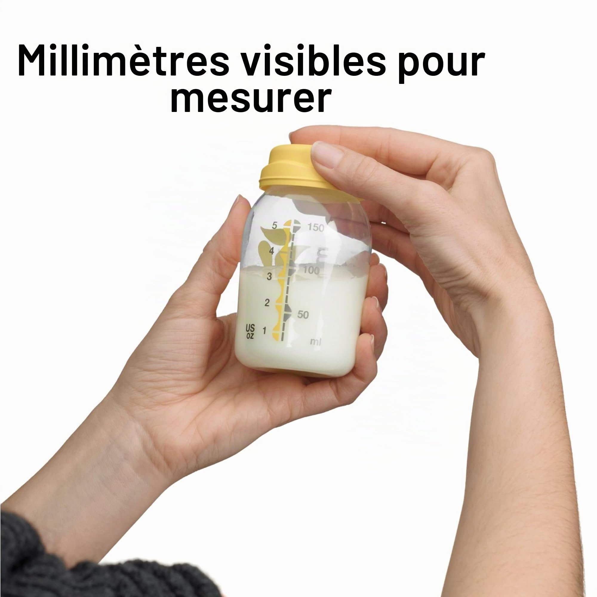 Medela 800.0796 Lot de 3 bouteilles de lait 150 ml