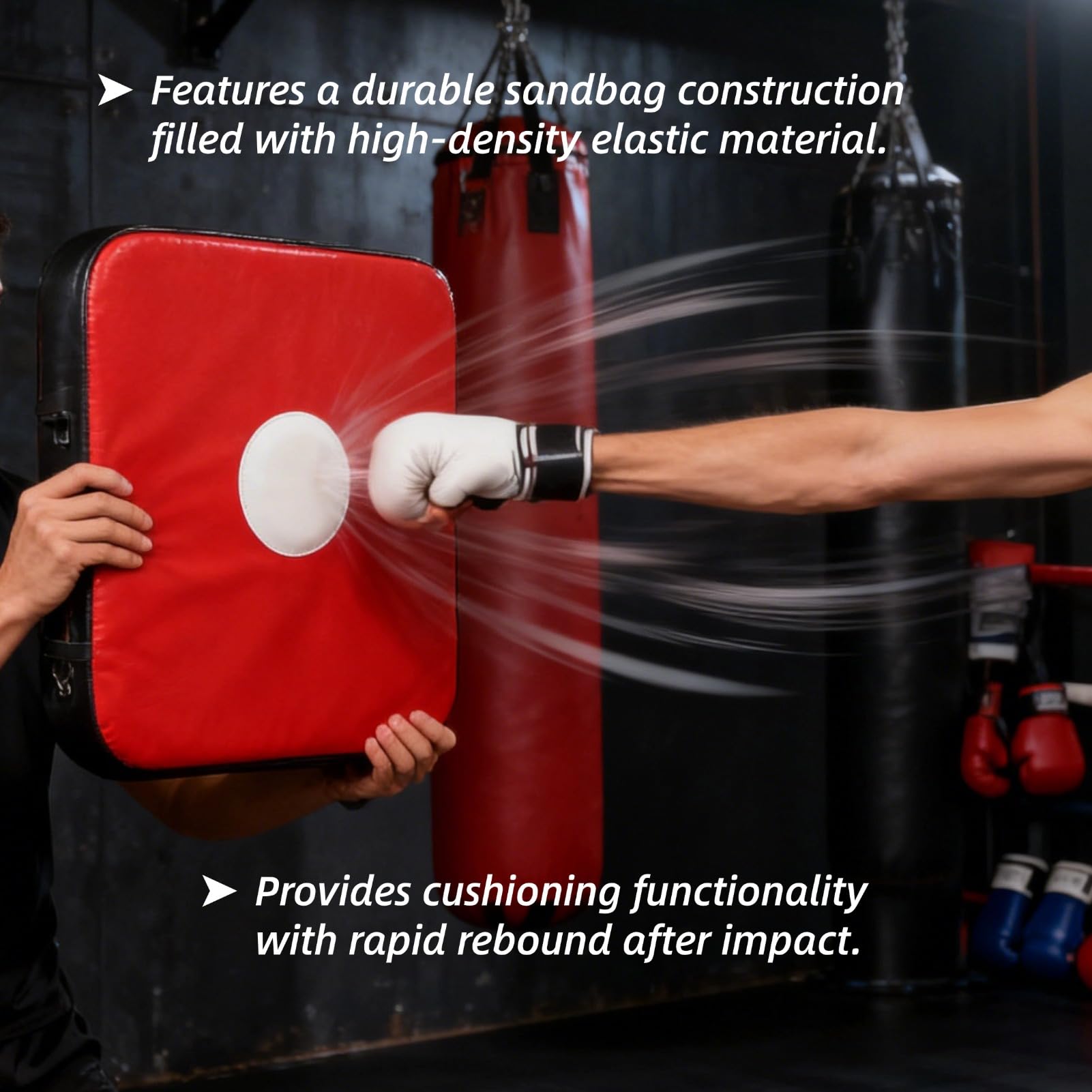 VGEBY Coussin de Cible de Boxe Coussin de Frappe Mural en Cuir Coussin de Cible de Boxe Réglable pour L'entraînement Sportinggoods Boxe Sportinggoods Boxe Sportinggoods Boxe