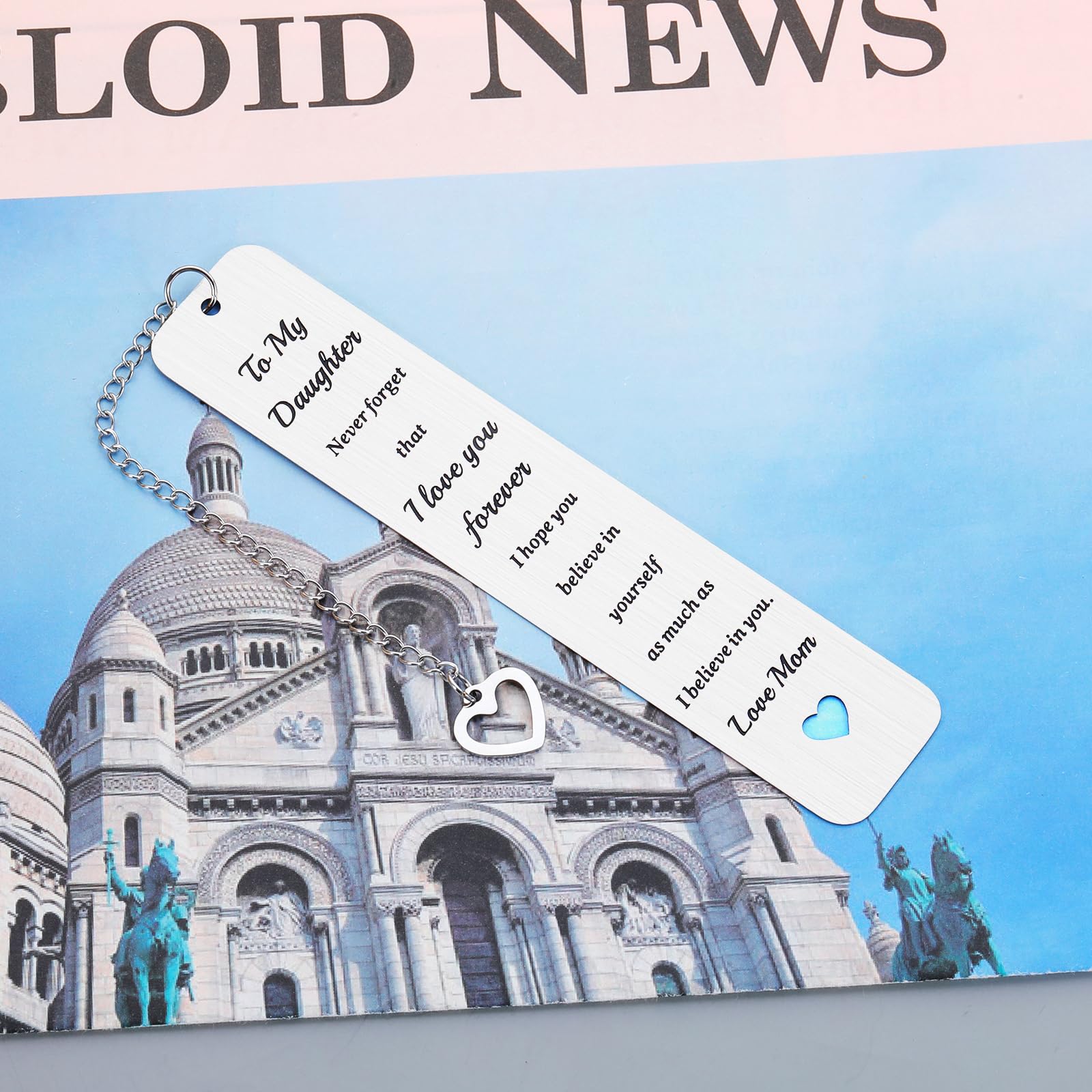 Marcapáginas Para Hija, Regalos Para Hija, Regalos Para Mamá, Papá, Regalos Para Hija, Regalos Inspiradores Para