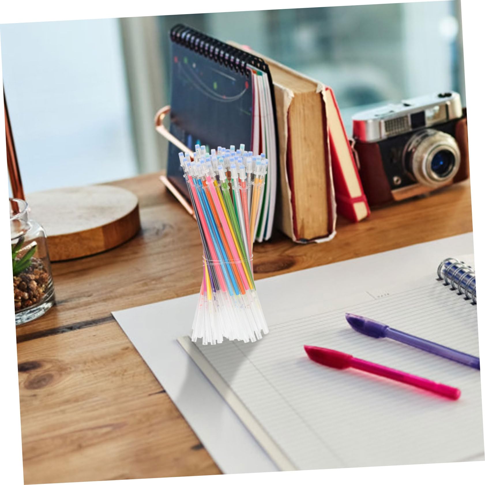 252pezzi Ricariche Per Penne Gel Set Ricariche Multi-colore Per Doodle e Resistente Per Scuola