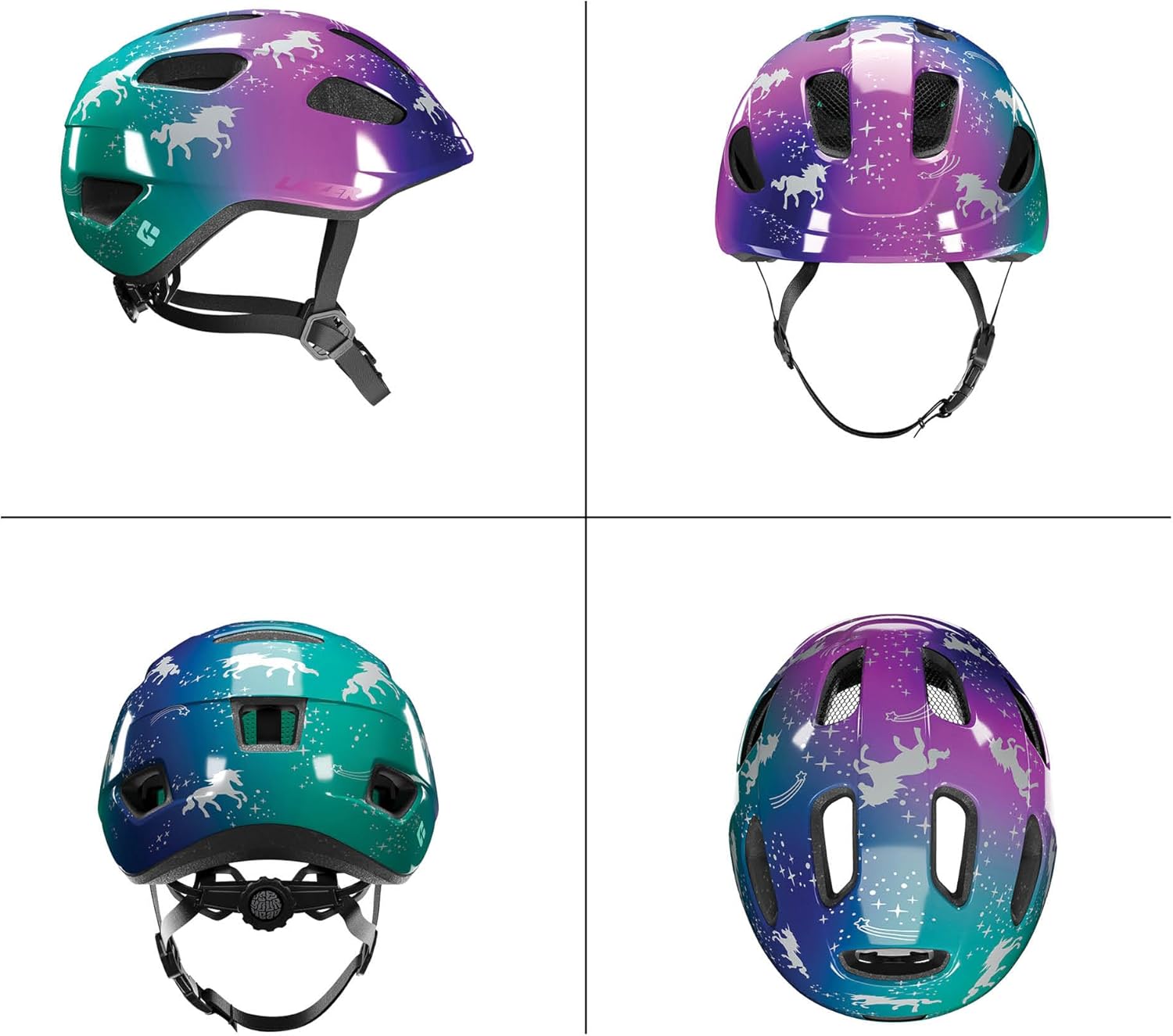 LAZER Nutz 2.0 KinetiCore Kids Bike Helmet, Lightweight Bicycling Helmet for Children, Youth Unisex Cycling Head Gear, One Size