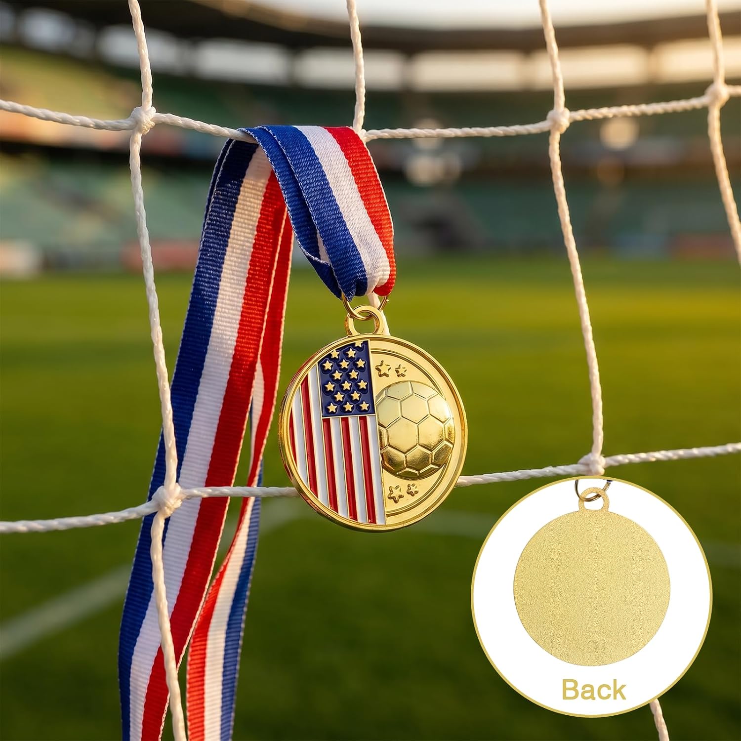 Gold Medals for Awards,1st Winner Medals for Sports, Competitions, Party, Olympic Style, 2 Inches