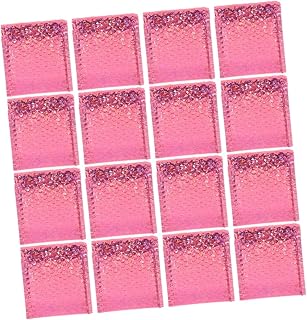 Bolsa de embalaje, 50 piezas de embalaje de espuma rosa for pequeñas empresas, sobres de polietileno, sobres for embalaje, sobres de película de aluminio for mascotas de color rosado