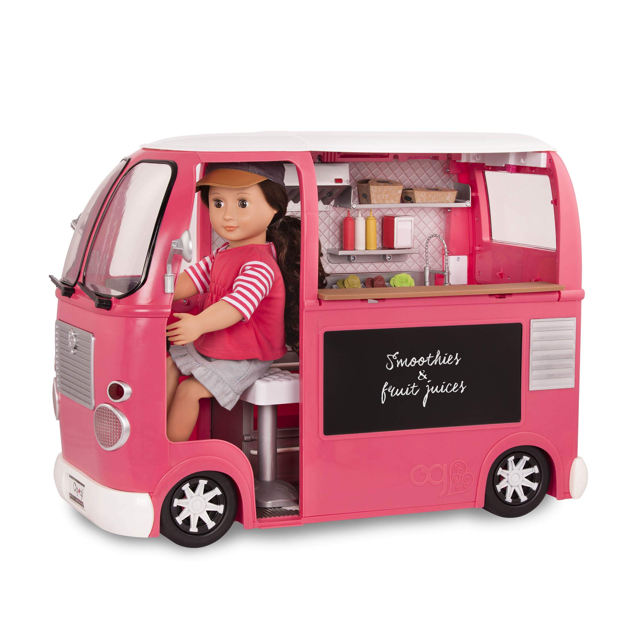 Our Generation BD37969Z - Food Truck Rosa