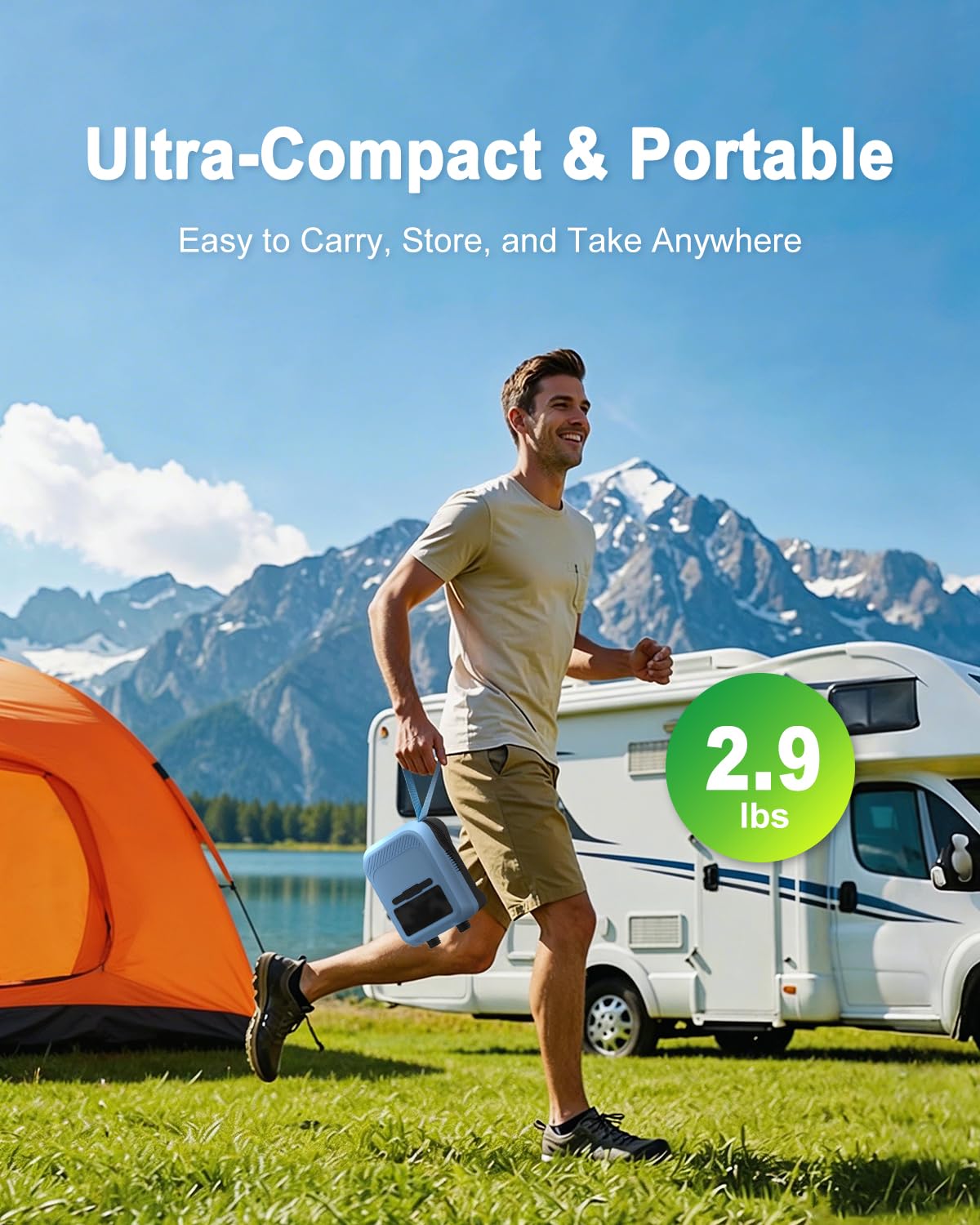 SUP Pompe Électrique 20 PSI – Rechargeable, 12V, Gonflage/Dégonflage Auto-Arrêt, Pression Précise – Gonfleur Electrique Paddle Pour Paddle, Kayak, Tente, Matelas Gonflable, Jouets Piscine