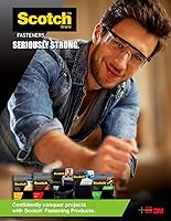 Vista 4 de 3M RF6741 1" x 4 feet Negro Extreme Fastener