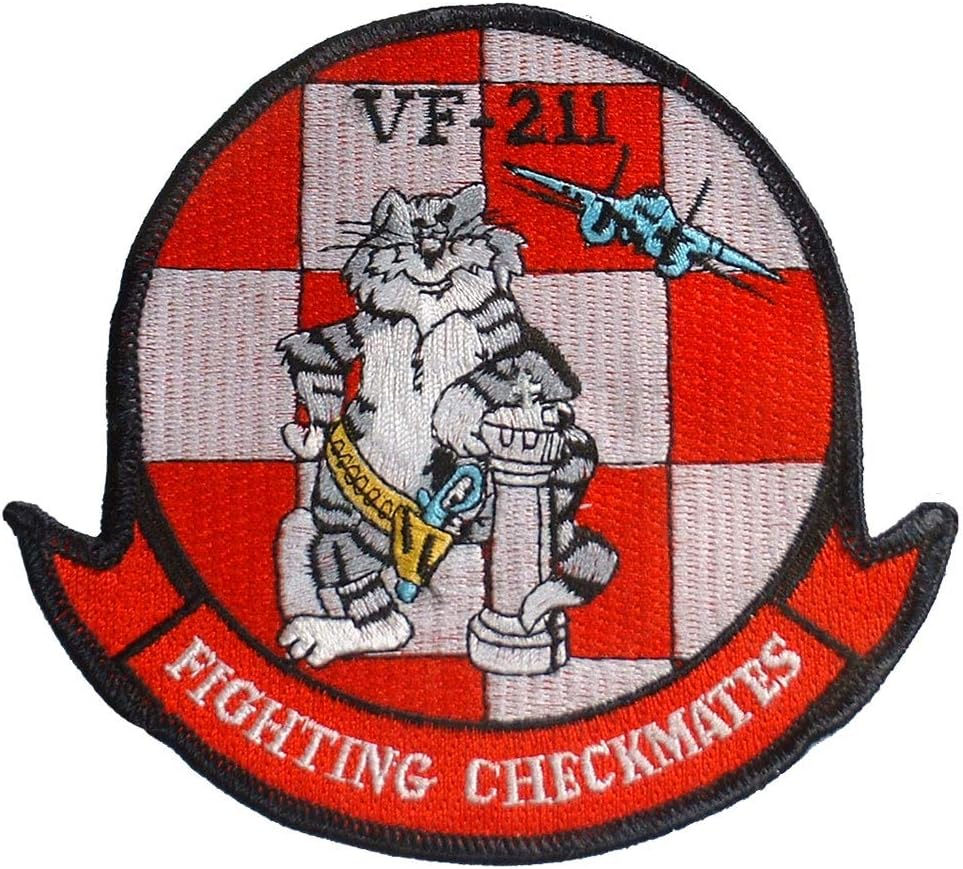 Amazon.com: United States Navy USN VF-211 Fighting Checkmates Fighter ...