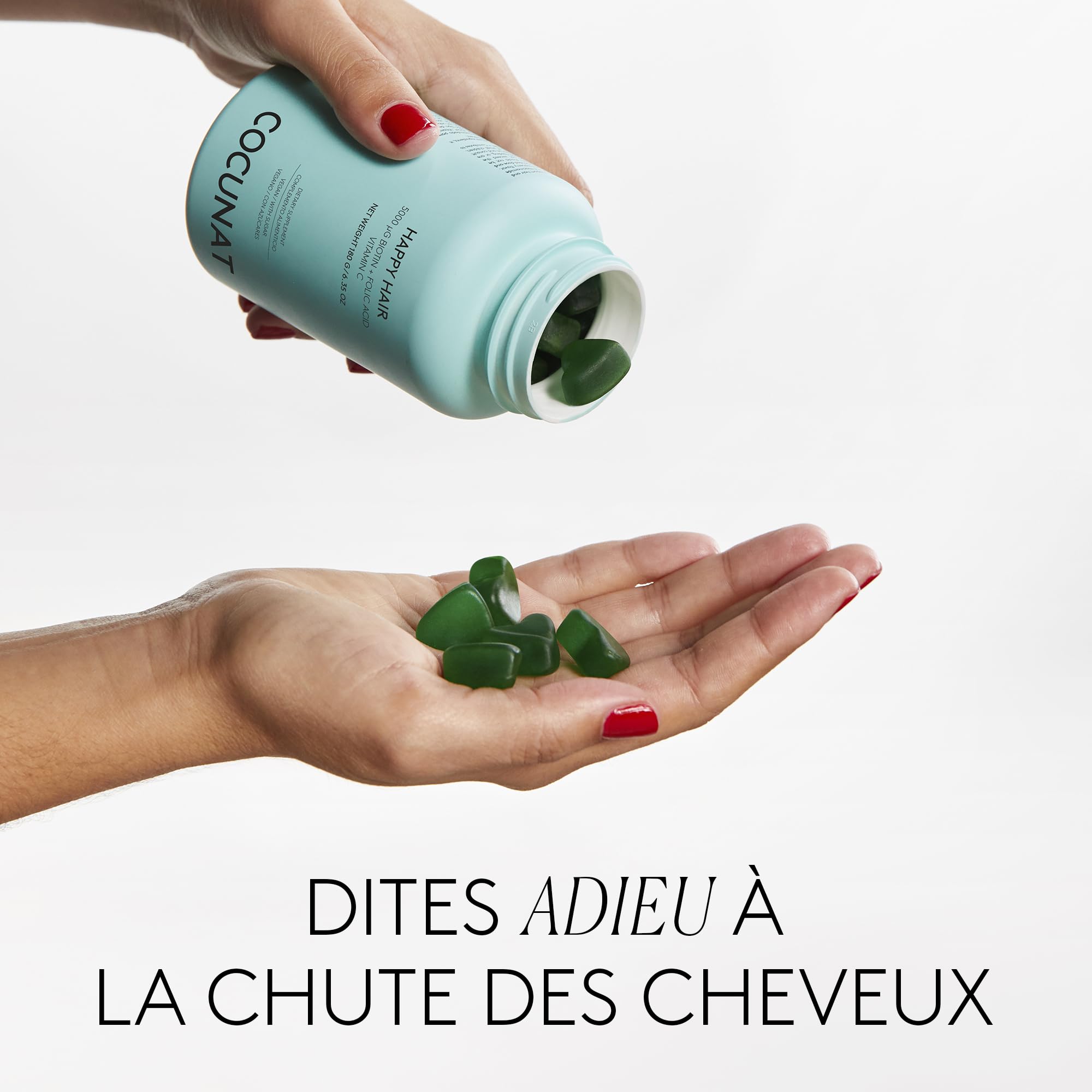COCUNAT Pack Méthode Curly + Happy Hair Définit et Renforce ta Crinière | Après-shampoing Leave-In + Gel Définisseur + Vitamines Anti-Chute. Définit, hydrate et renforce ta crinière bouclée.