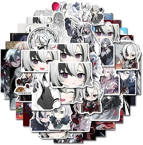 Vista 30 de Adhesivos para Notebook, Teléfono, Decoración Versión Raiden Shogun 84 Piezas