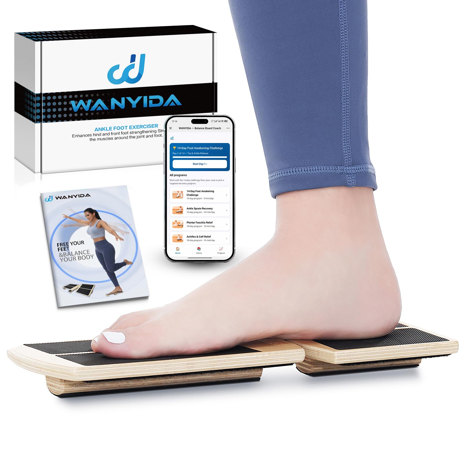 Amazon.com : Ankle Foot Strengthener Exerciser for Sprained