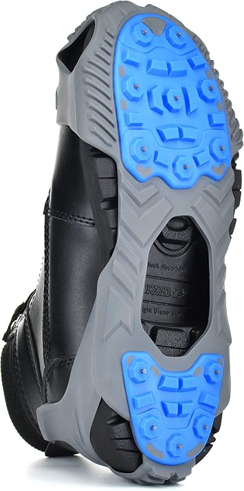 High-Pro Ice Cleat, Heavy-Duty Industrial Grade Traction Aid for Walking on Snow and Ice 1 Pair