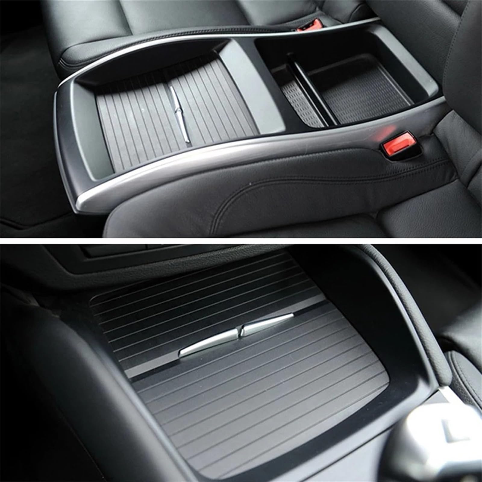 Middenconsole Rolgordijnafdekking Voor B M W X5 E70 X6 E71 2007-2014, Auto Binnen Bekerhouder Paneel Schuifluiken Opbergkoffer Rits Rolgordijn Vervanging Interieur Accessoires