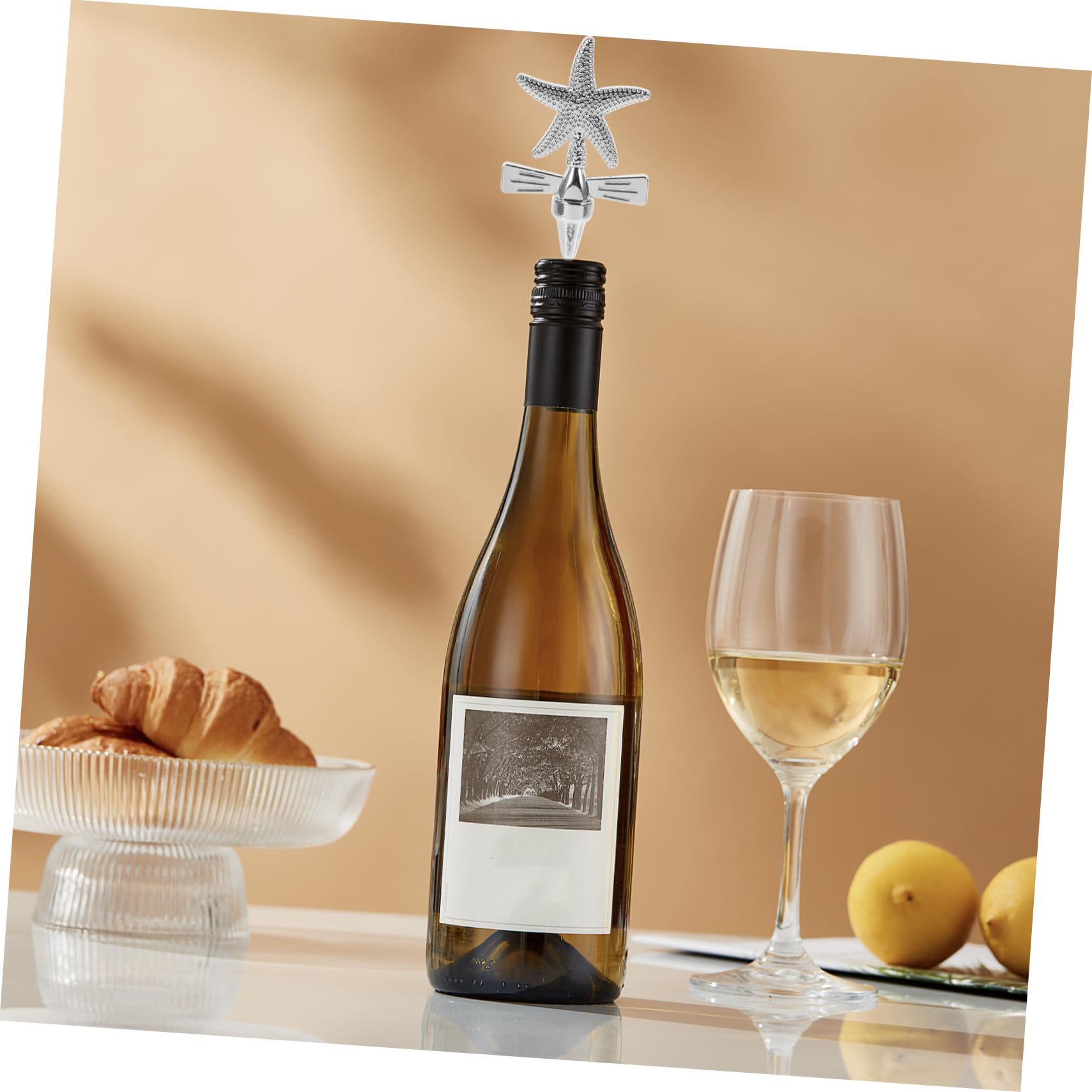 GRIRIW Copper Beer Jar Opener Non-slip Lid Remover Wear-resistant Corkscrew for Home Parties