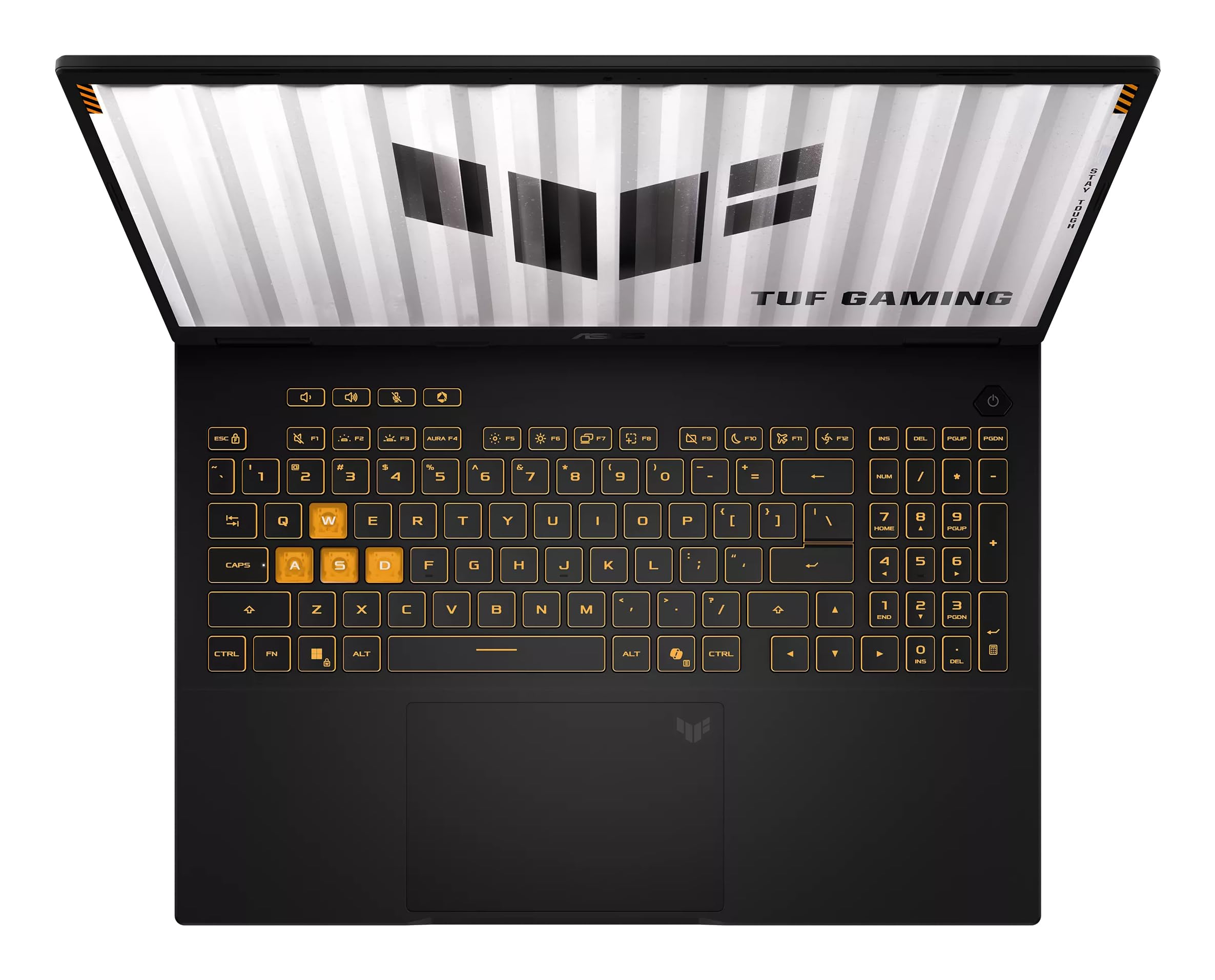 ASUS TUF Gaming FX610JH-TU120 - Ordenador Portátil Gaming de 16" WUXGA 144Hz (Intel Core i5-14450HX, 16GB RAM, 512GB SSD, NVIDIA RTX 5050 8GB, Sin Sistema Operativo) Negro - Teclado QWERTY español