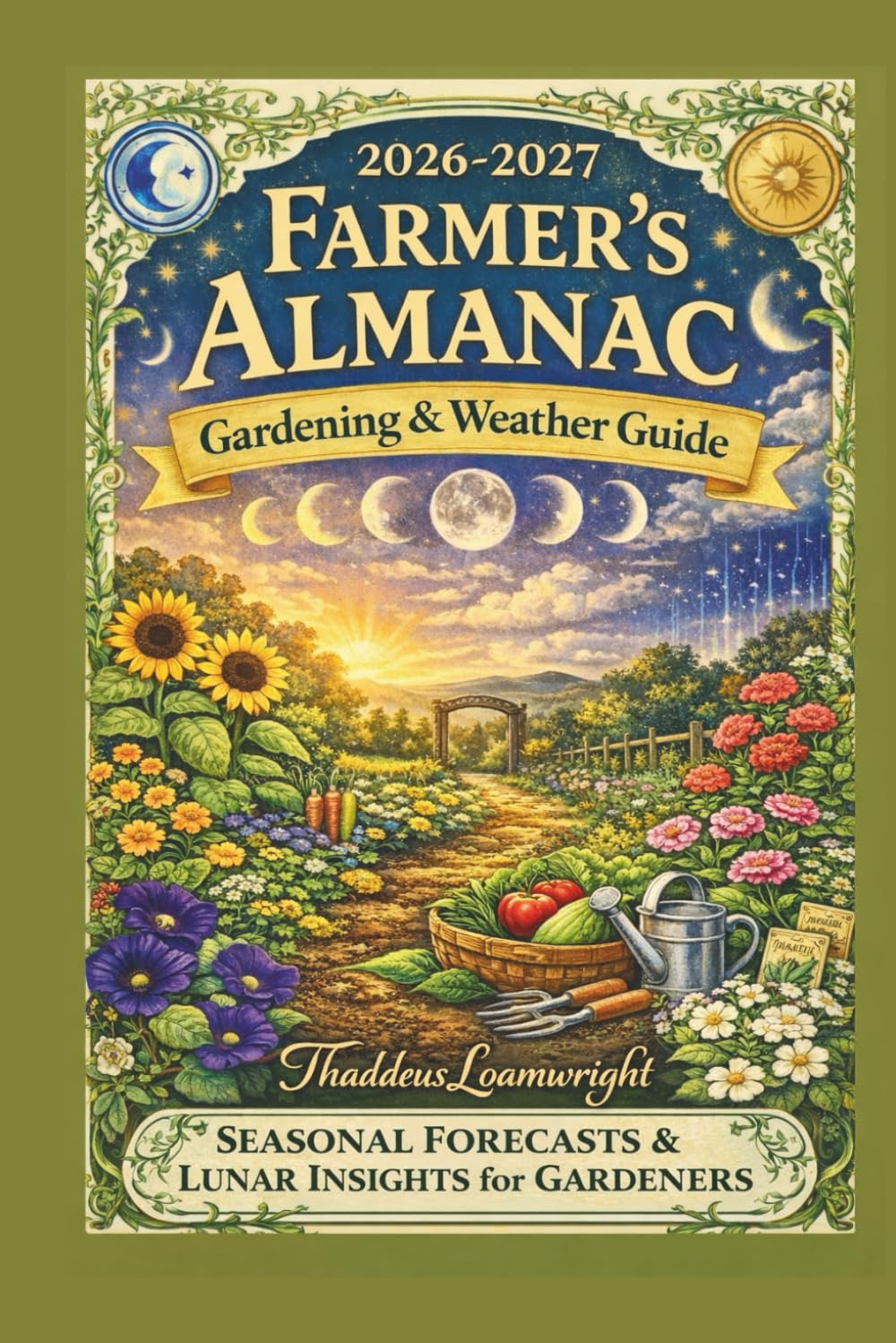2026-2027 Farmer’s Almanac Gardening & Weather Guide: Seasonal Forecasts and Lunar Insights for Gardeners