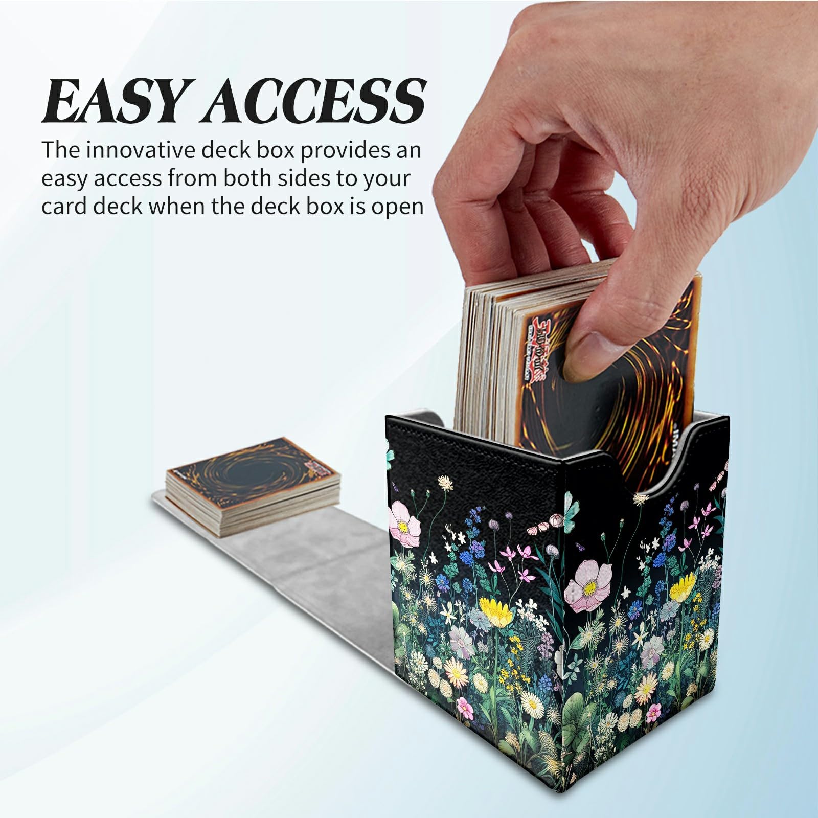 Amazon.com: BFDHGQZC Magnetic Trading Card Deck Box,Colourful Wild