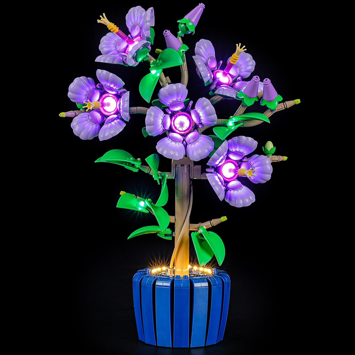 LED Light Kit for Lego 10369 Plum Blossom Building Set, Compatible with Lego 10369 Building Blocks Model(Not Include Blocks Set)