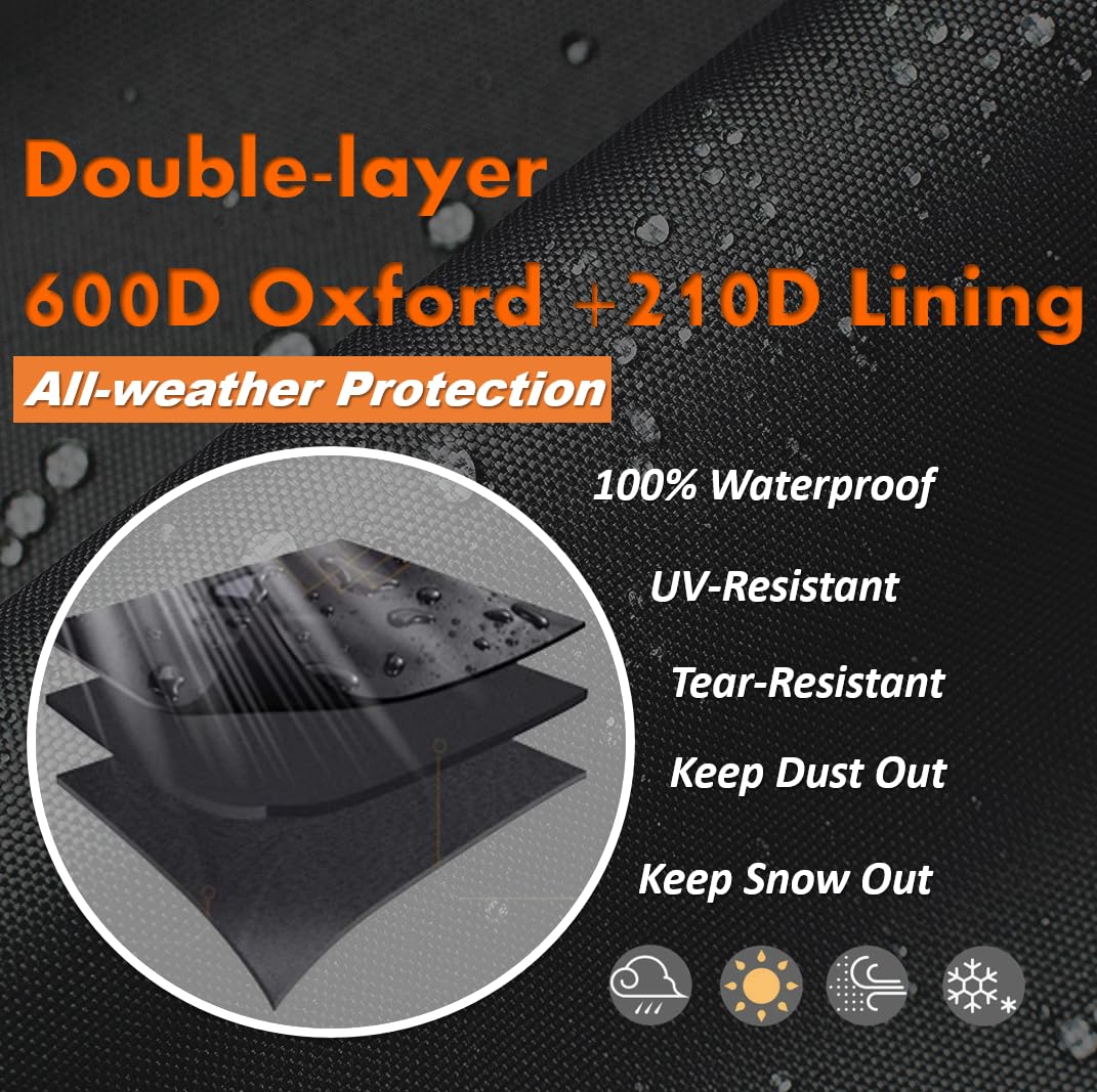 GENKINS230022 - Cubierta de generador portátil para exteriores, impermeable, para equipo de energía Honda EU2200i EU2200ic EU2000i EU2000iCamo EU2000iCompanion, GENKINS230022 pulgadas de