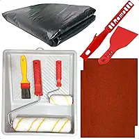 kit rolo de pintura parede profissional completo para parede sem respingo
