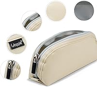 Vista 5 de Gloppie - Estuche de lápices práctico, estuche de lápices simple y estético, pequeño portaplumas, suministros de regreso a clases para niñas