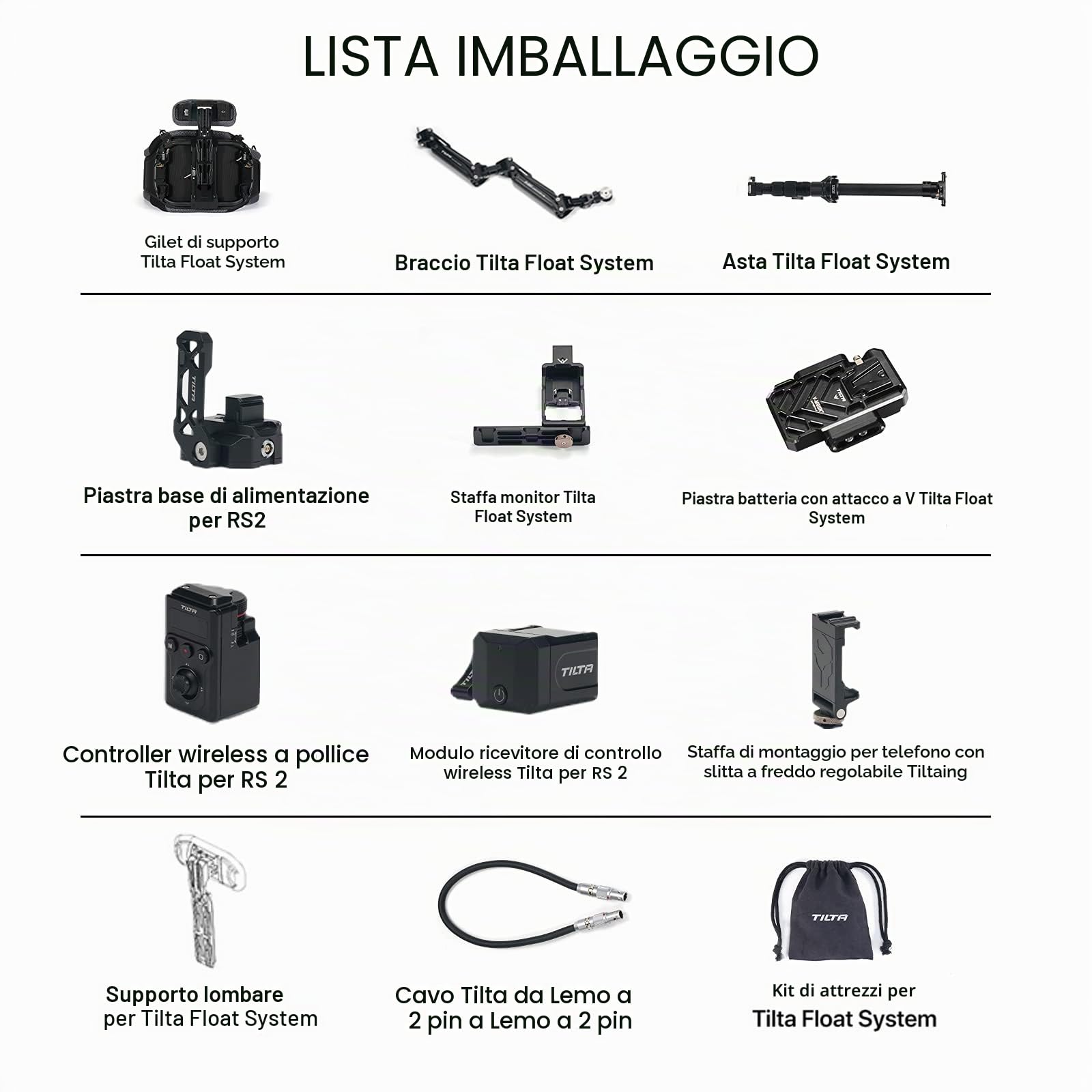 Tilta Float Handheld Gimbal Support System Compatibile con DJI RS 2/RS 3 Pro Gimbal – Piastra batteria con montaggio a V (batteria non inclusa) GSS-T01-V | Compatibile con DJI RS 2/RS 3 Pro/RS4 Pro, Batteria Non Inclusa, Flessibile, Leggero & Durevole