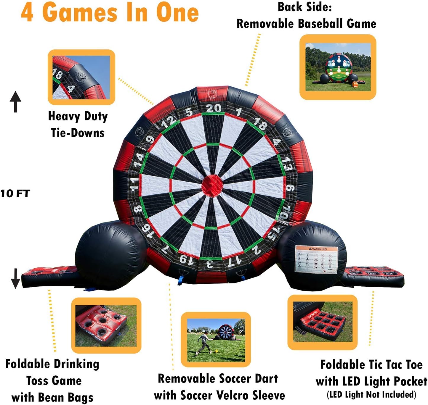 JumpOrange Multi Game Parent JC-GM