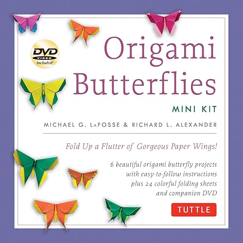 Origami Butterflies Mini Kit: Fold Up a Flutter of Gorgeous