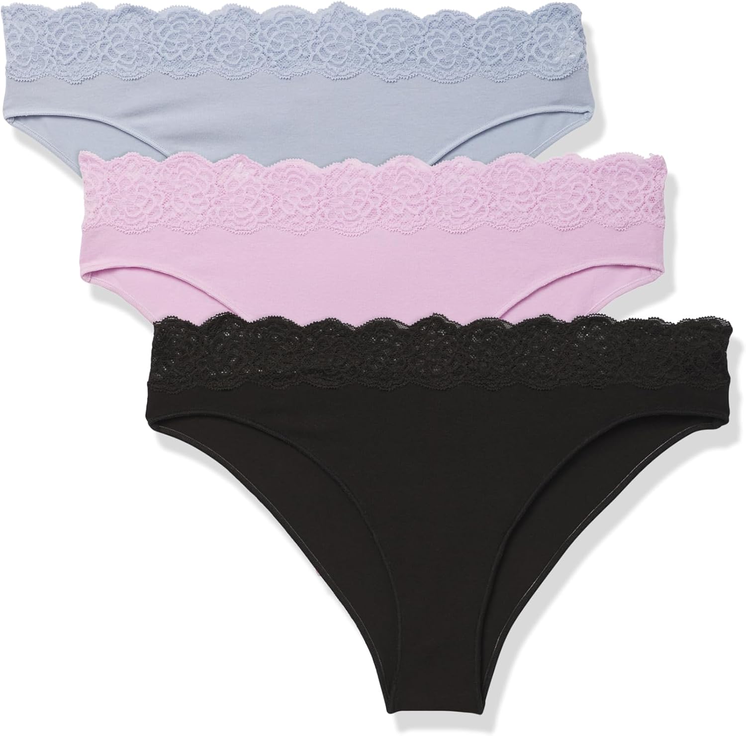 florence by mills Women's Lacy Cotton Bikini Underwear