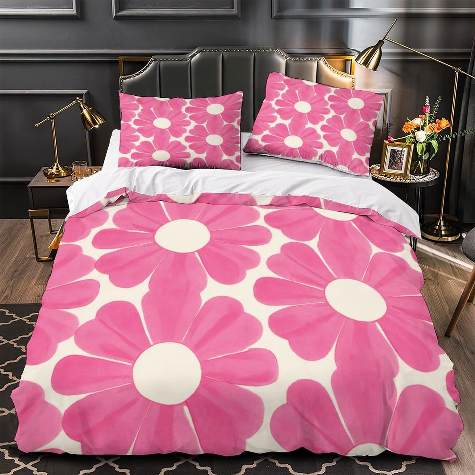Housse de couette dauphin rose légère et douce pour éliminer la transpiration nocturne
