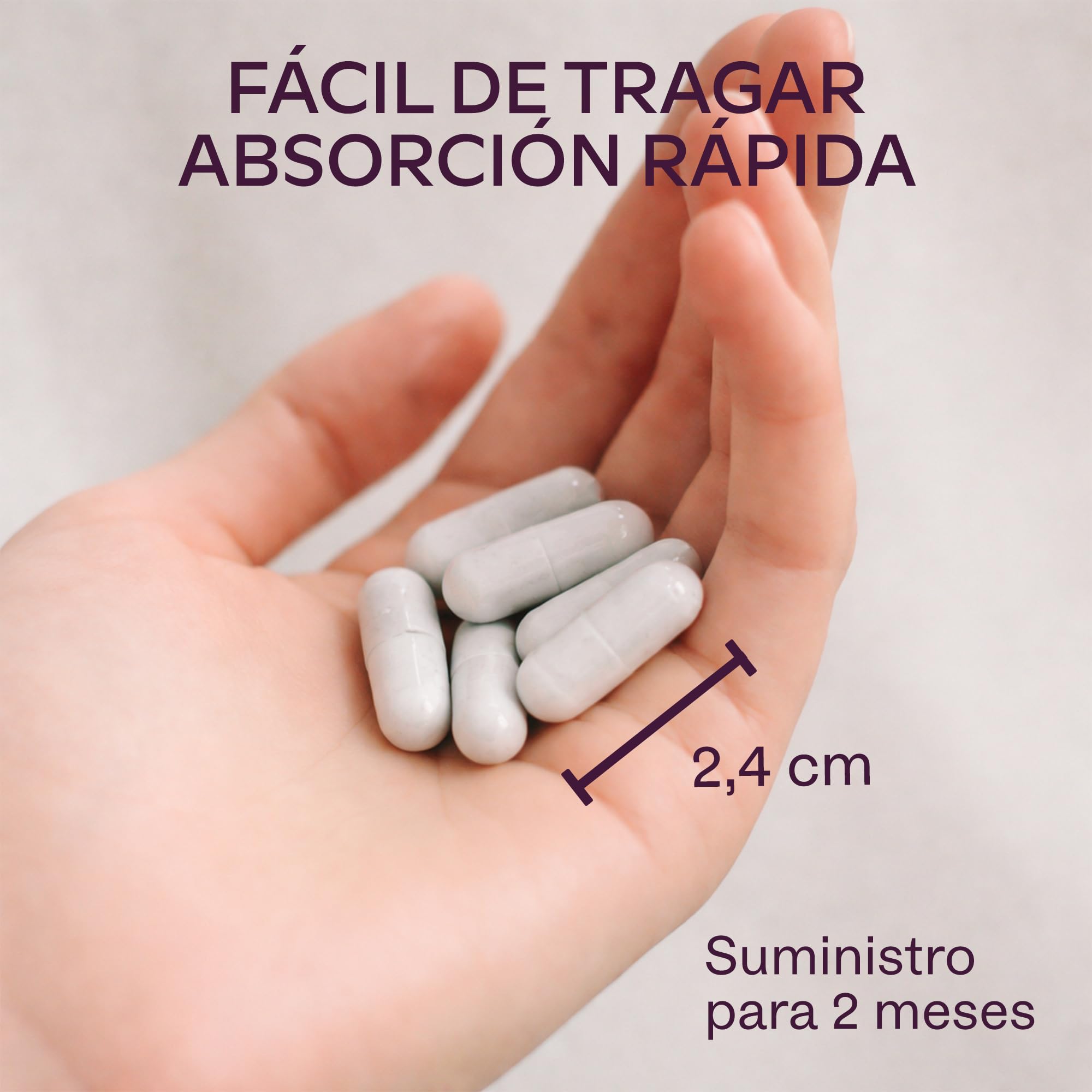 Aavalabs Citrato de Magnesio Capsulas [2400 mg por dosis diaria] - Alta Dosis de Magnesio Elemental [360 mg por dosis] - Puro y Vegano - 180 Cápsulas - Dosis Diaria 3 Cápsulas