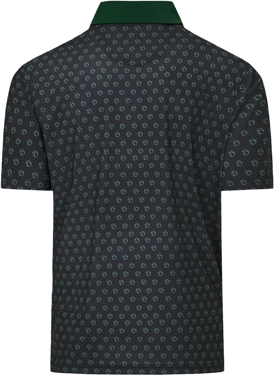 Men’s Moisture-Wicking Golf Polo Shirt