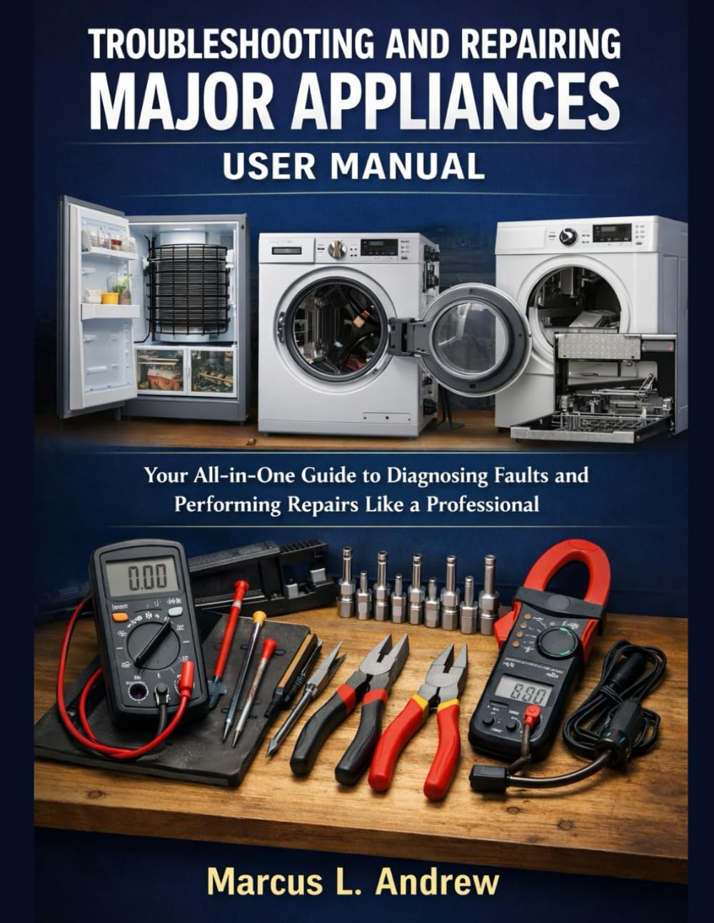 TROUBLESHOOTING AND REPAIRING MAJOR APPLIANCES USER MANUAL: Your All-in-One Guide to Diagnosing Faults and Performing Repairs Like a Professional