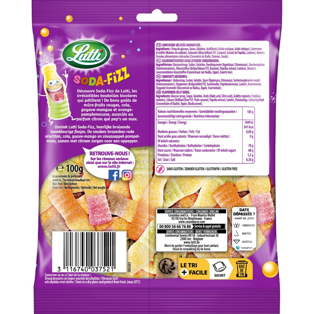 Lutti Sodafizz 100 g