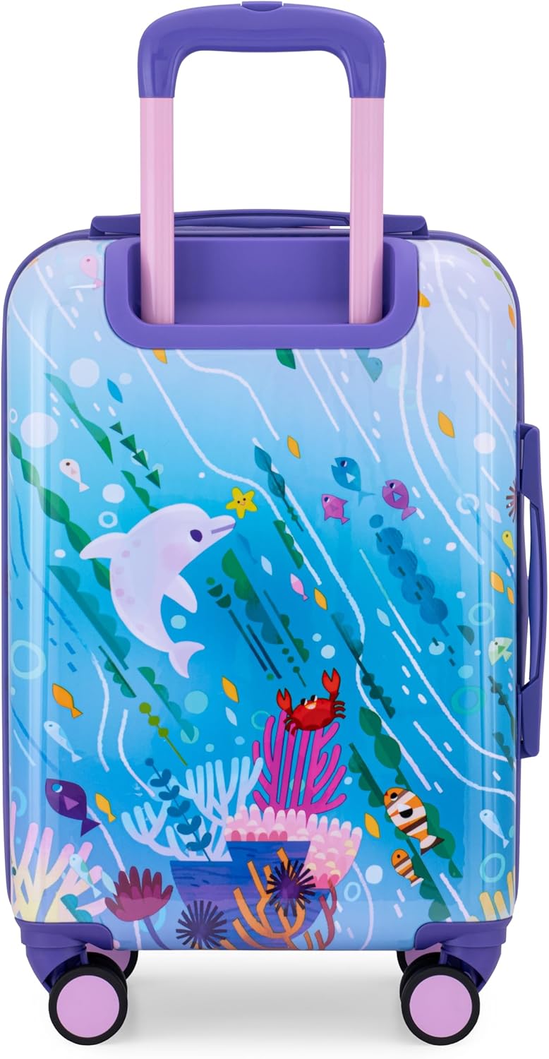 Traveler's Choice Kids - JoJo the Bear's Adventure Travel, Under the Sea, 20-Inch Carry-on