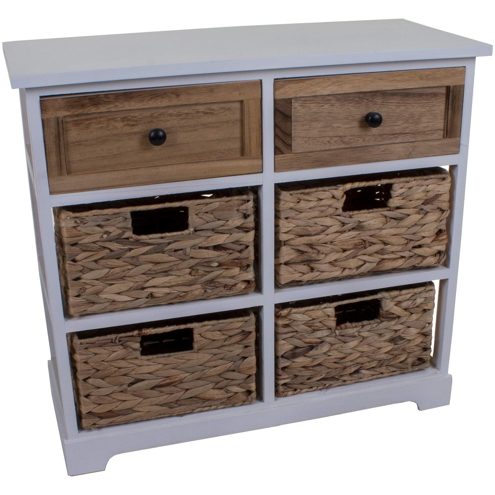 Buy Marko Wicker Drawers Chest Unit Bedside Table Bathroom
