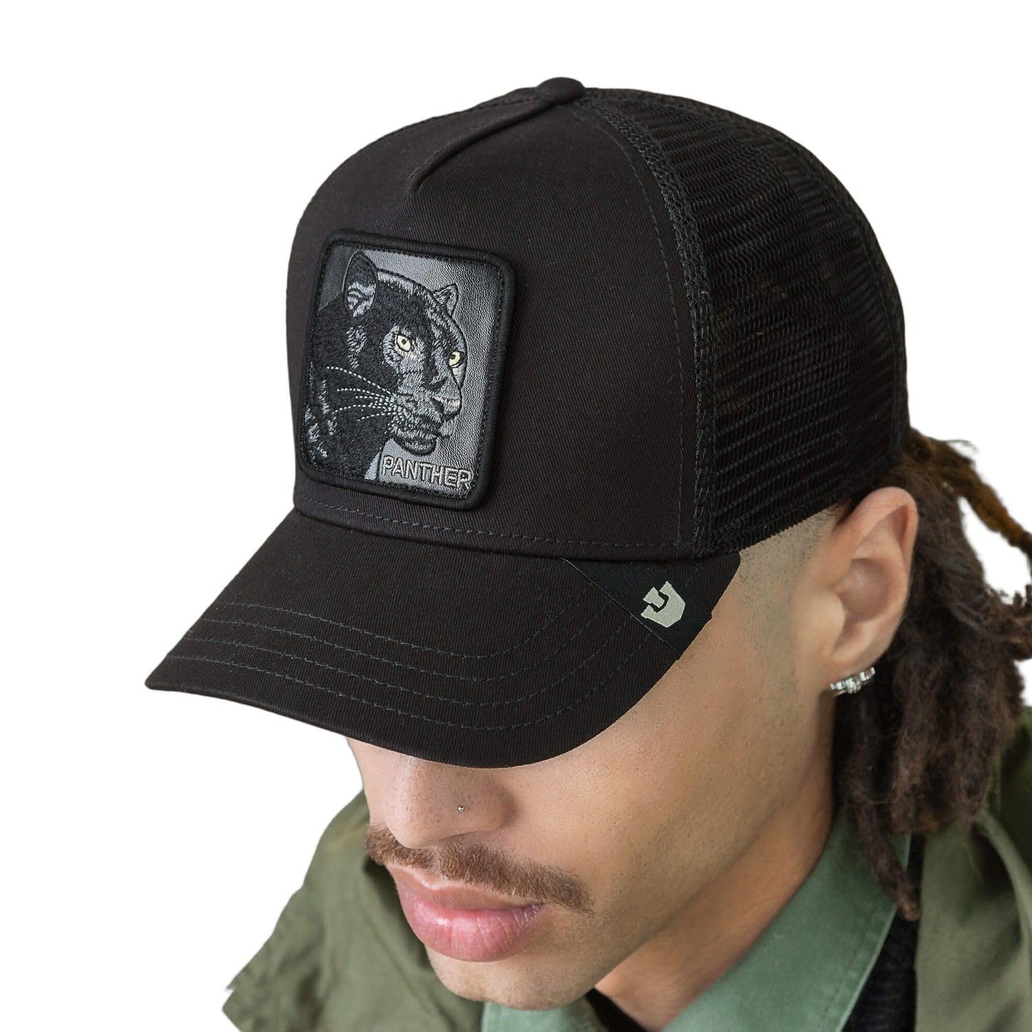 Goorin Bros. Trucker - Gorra Panther Void Black Negra, Talla: Talla Única