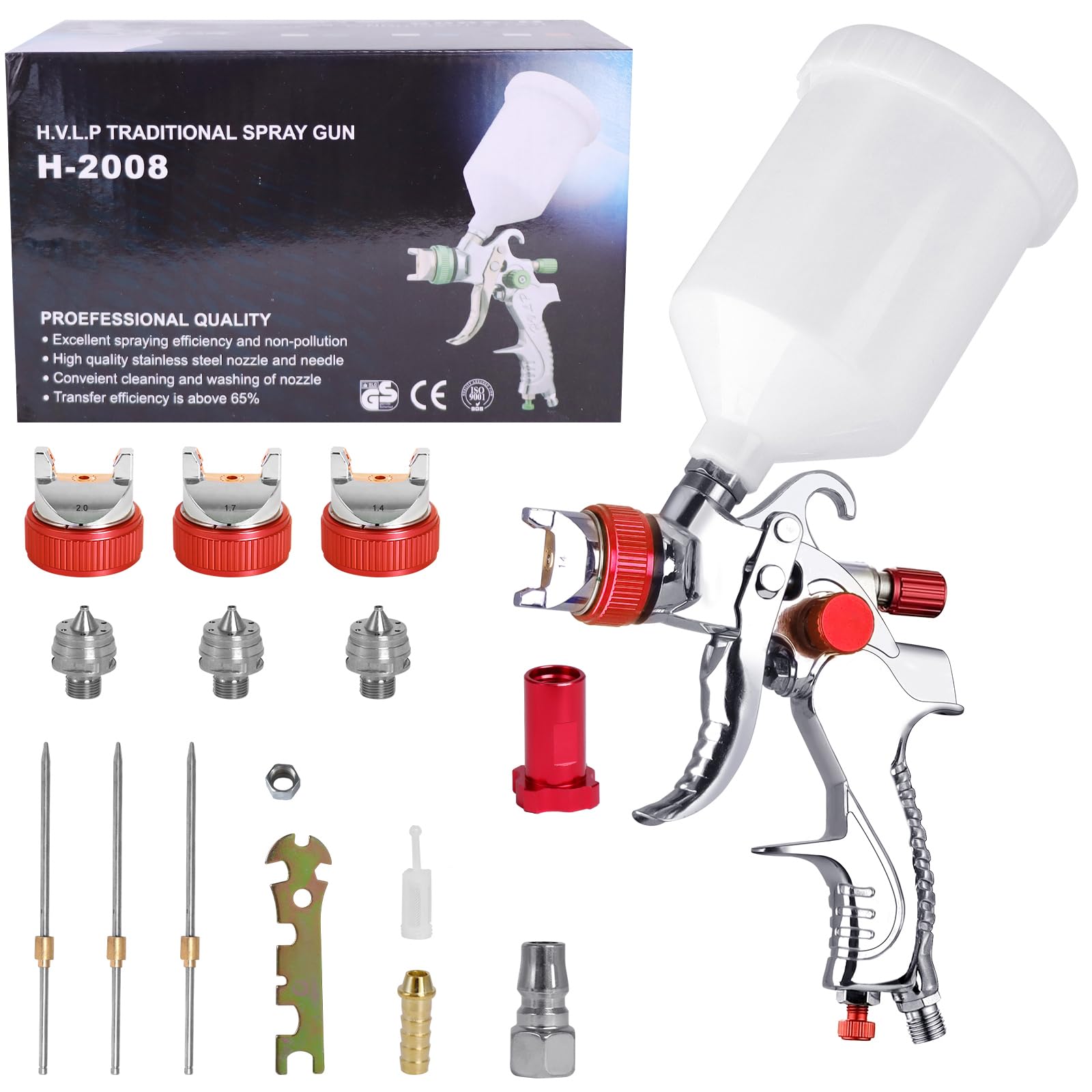 カップガン Amazon.co.jp: スプレーガン HVLP 塗装スプレーガン 使い捨てスプレー