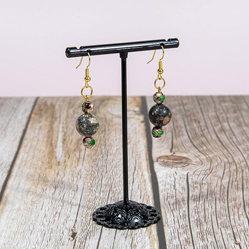 Miniatura 4 de Expo International 6 paquetes de filigrana metálica paquete de 4 Cuentas de plata para joyería