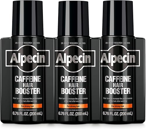 Vista 9 de Alpecin After Shampoo - Líquido de cafeína 6.76 fl oz (paquete de 3) I Solución tópica para el adelgazamiento del cabello masculino I Promueve