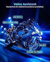 Vista 6 de Auriculares de comunicación Bluetooth para casco de motocicleta, intercomunicador impermeable con cancelación de ruido, uso compartido de música