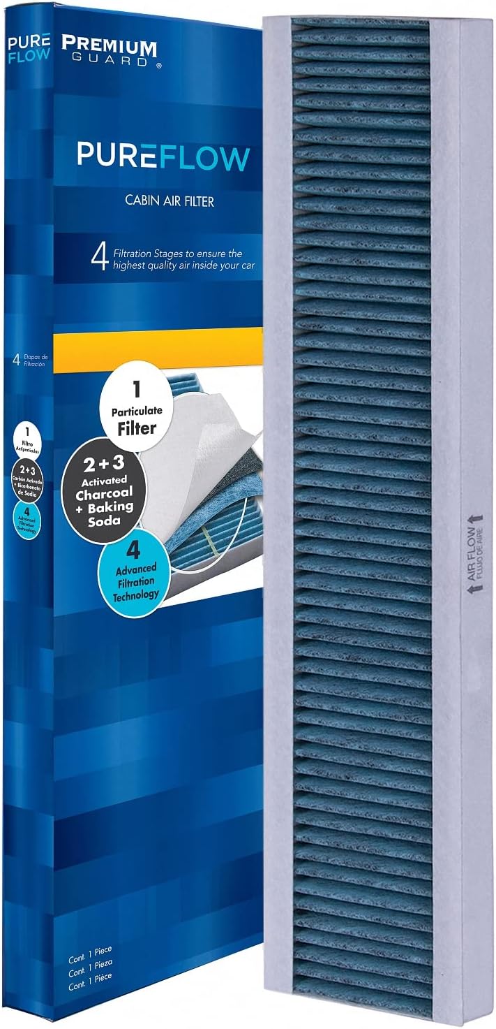 PureFlow Cabin Air Filter PC5537X | Fits 2002-2008 Mini Cooper
