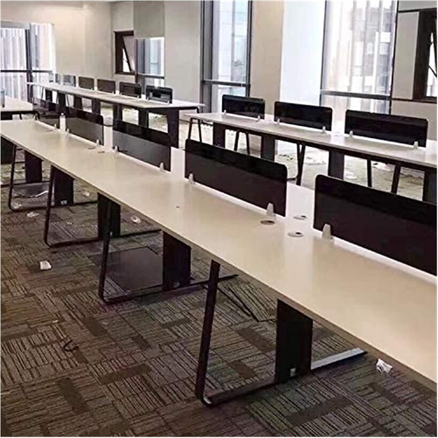 Shelf Support Clips, Baffle Fixed Screen Clip Office Partition Clip Fixed Clip Glass Screen Fixed Clip Alloy Screen Clip