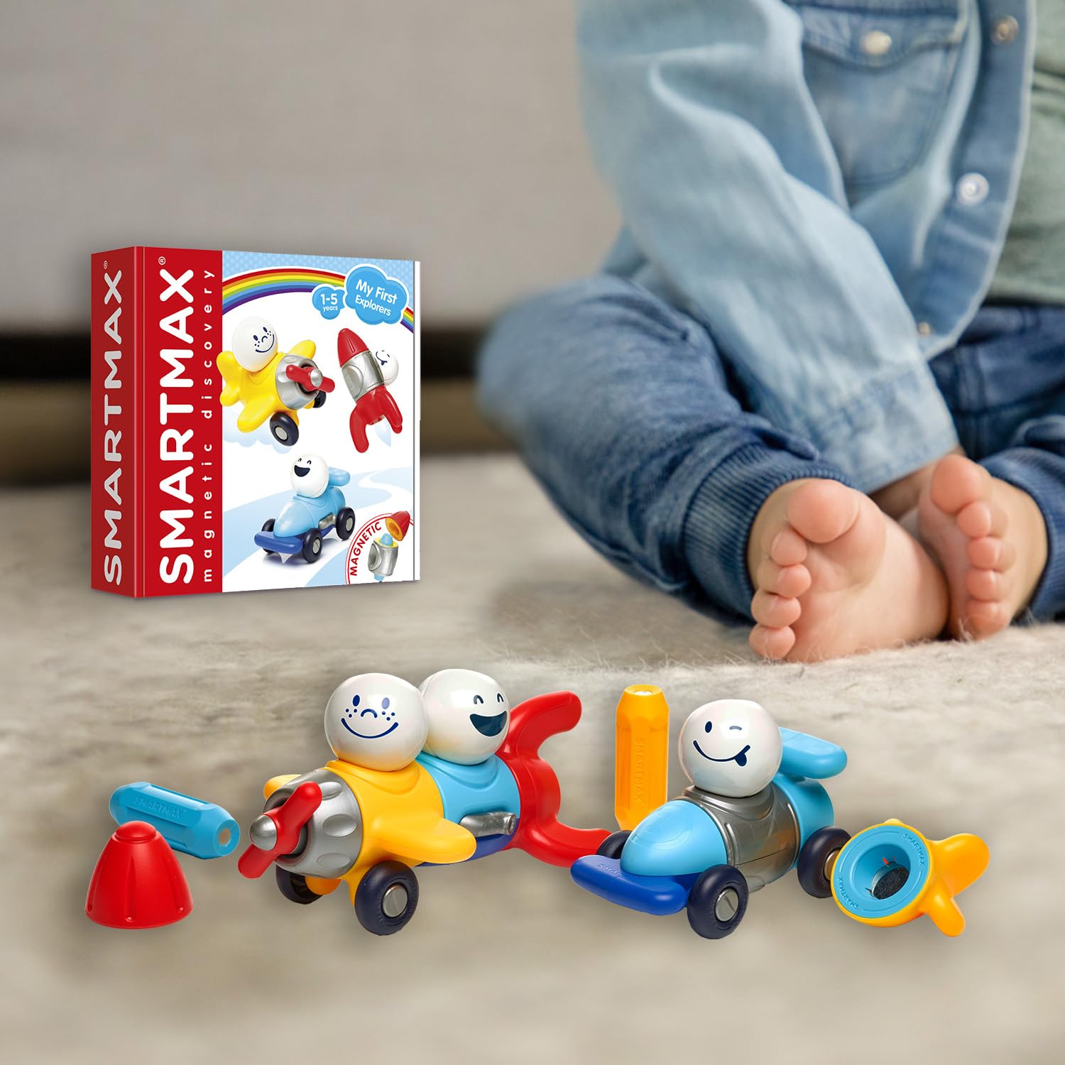 SmartMax - My First Explorers, Magnetic Discovery Set, Ages 1-5 Years