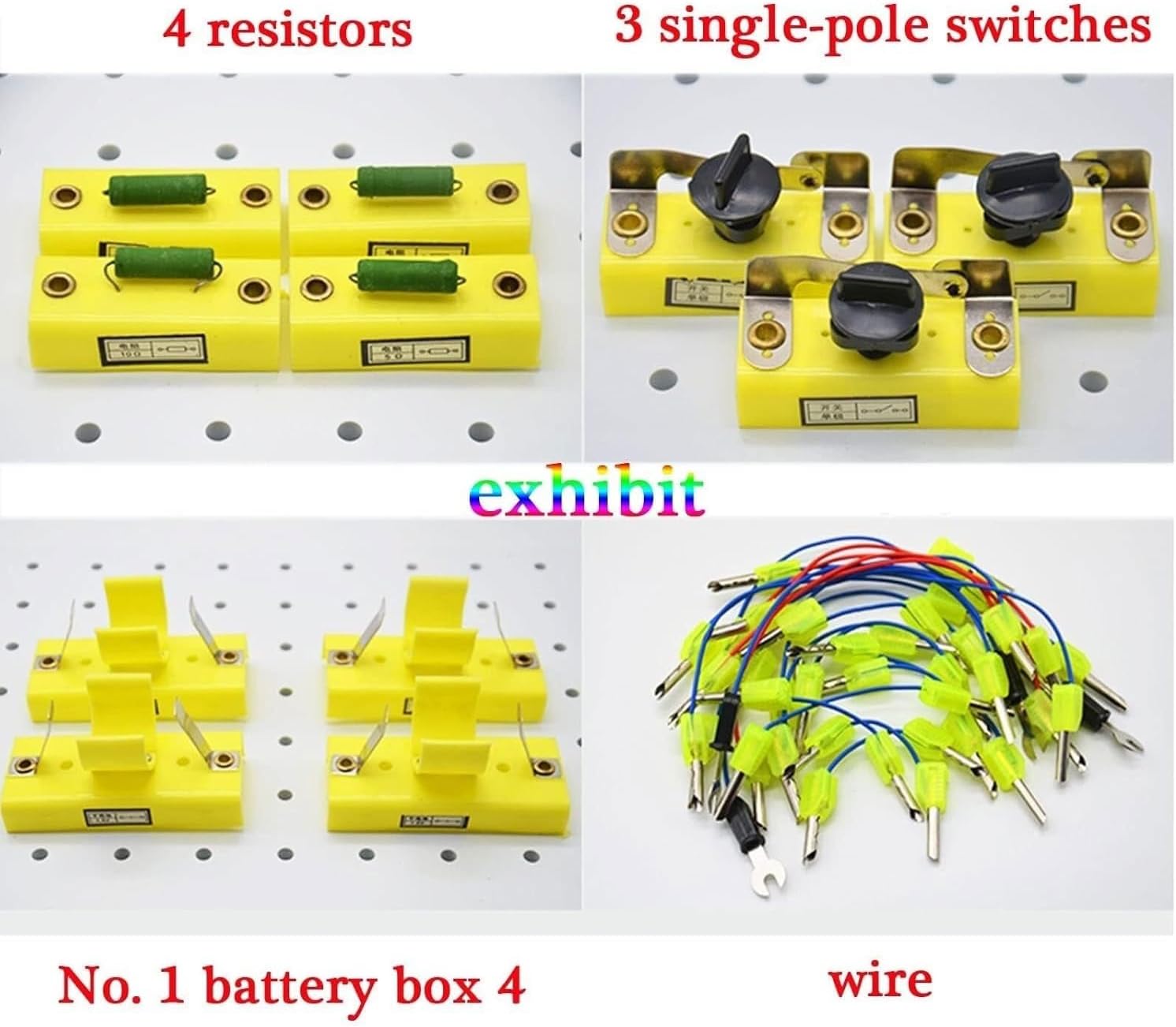 学生用回路実験ボード 回路ボード 学生グループ用電気実験ボックス 物理実験装置 物理電気回路教育実験装置