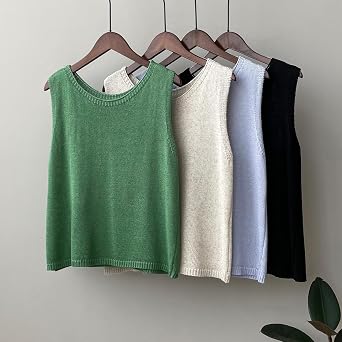 Loose-Fitting Tank top Comfortable Base Shirt