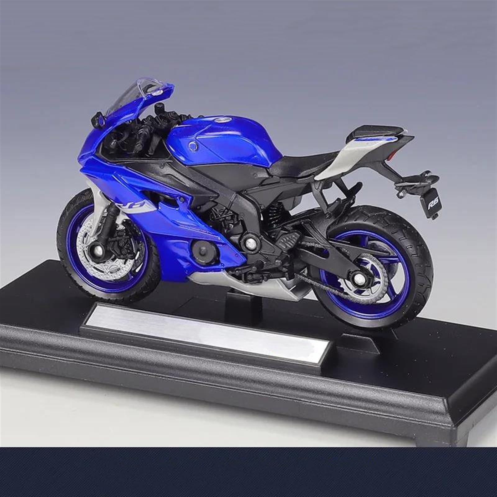 SEYXF Motorbike Toy Motorcycle Simulation Diecast Model Collection Birthday Present 1:18 for Y-AMAHA YZFR6 YZF-R6 2020
