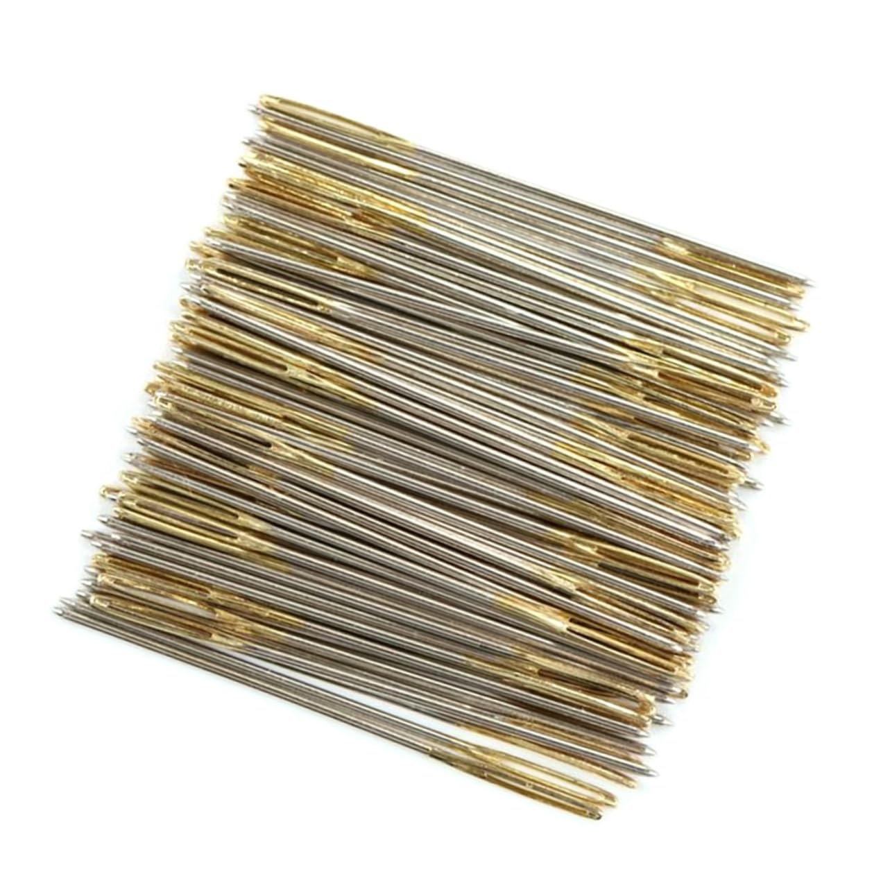 SEWACC Tail Needle Set 100pcs Medium Size Darning Needles Heavy Duty for Embroidery Quilting and Crafting