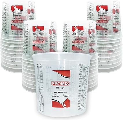 Paint Mixing Cup 40 Ounce, Accurate Measurements In Ratios - Foto 4